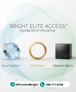 BRIGHT ELITE ACCESS โปรแกรม VIP ดูแลผิว เส้นผม และ Longevity ระดับ Elite ทั้ง 3 ระดับ