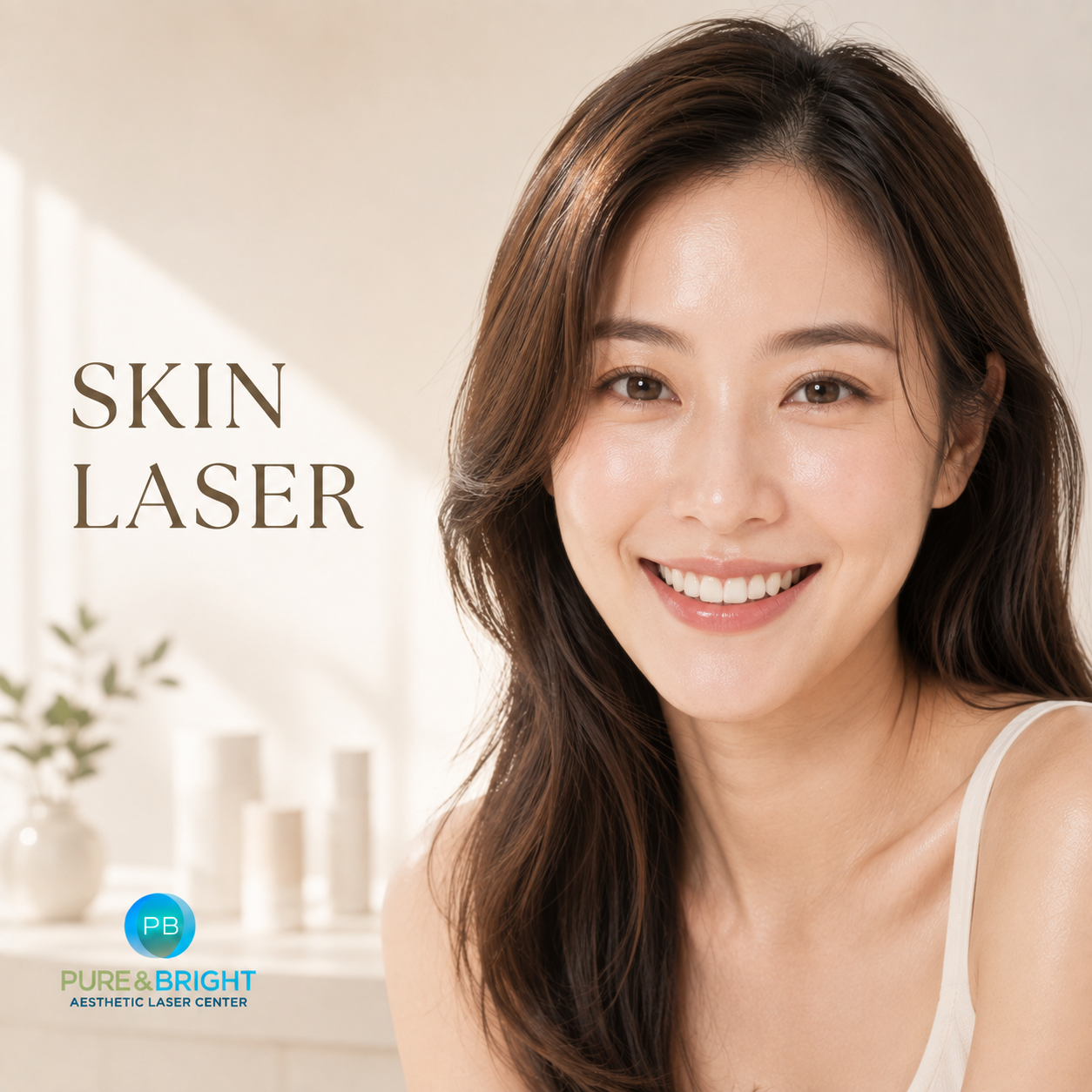Skin Laser โปรแกรมเลเซอร์ดูแลคุณภาพผิว PureAndBright